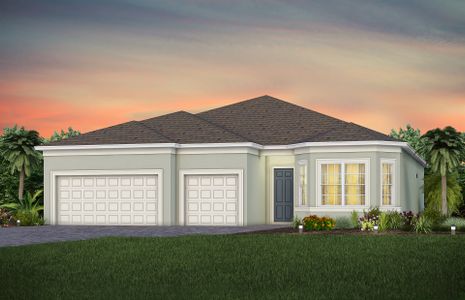 New construction Single-Family house 12193 Sw Myrtle Oak Dr, Port Saint Lucie, FL 34987 Ashby- photo 0