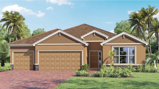 New construction Single-Family house 6933 Agate Drive, Grant-Valkaria, FL 32949 Redbud- photo 0