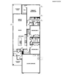 New construction Single-Family house Beech, 5703 Jacks Road, Jacksonville, FL 32254 Beech floor plan- photo
