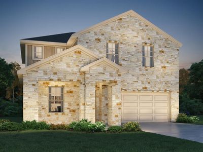 New construction Single-Family house 303 El Capitan Loop, Dripping Springs, TX 78620 The Winedale (880)- photo 0 0