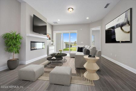 New construction Townhouse house 439 Rum Runner Way, Saint Johns, FL 32259 Seahaven- photo 3 3