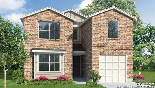 New construction Single-Family house 13604 Bach Circle, San Antonio, TX 78252 The Wolters- photo 0