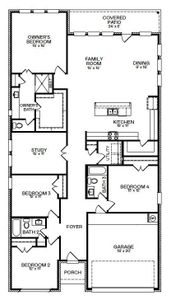 New construction Single-Family house 2611 Calico Trace Way, League City, TX 77573 Lavender- photo
