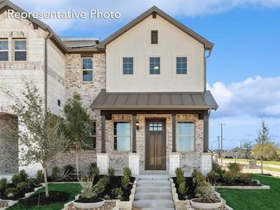 New construction Townhouse house 3023 Tenor Way, Sachse, TX 75048 Townhome Series - Yellowstone- photo 0