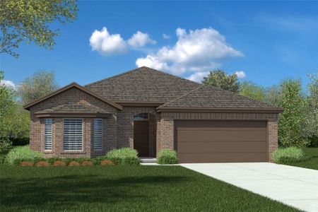 New construction Single-Family house 1221 Elgar Trail, Fort Worth, TX 76247 CROWNPOINT- photo 0