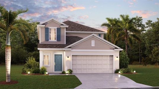 New construction Single-Family house 410 Sand Bar Lane, Haines City, FL 33844 - photo 0 0