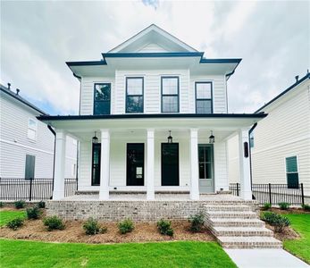 New construction Single-Family house 2678 Baxter Pines Way, Duluth, GA 30096 The Grayton- photo 0