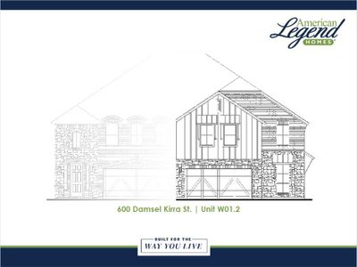 New construction Single-Family house 600 Damsel Kirra Street, Lewisville, TX 75056 Building 1 Unit 2- photo 0 0