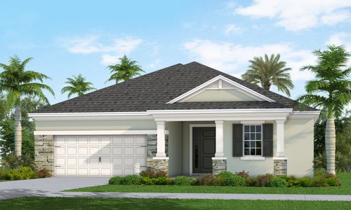 New construction Single-Family house Eventide 4, 10025 Hammock Brook Drive, Parrish, FL 34219 - photo