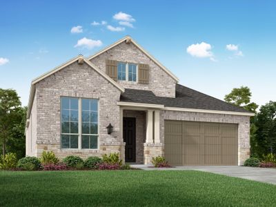 New construction Single-Family house Ferryhill Plan, 7306 Prairie Lakeshore Lane, Katy, TX 77493 - photo