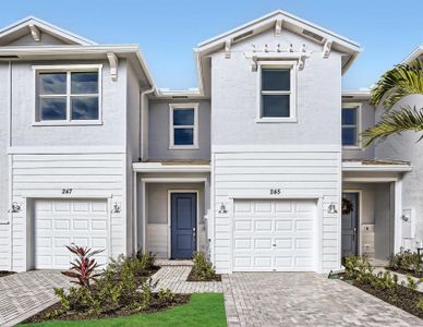 New construction Townhouse house 379 Se Crossoak Lane, Port Saint Lucie, FL 34984 - photo 0