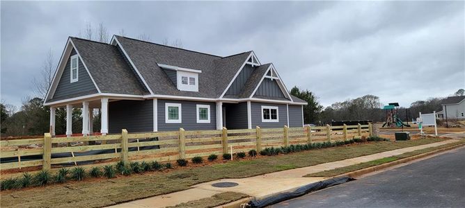 New construction Single-Family house 123 Crabswood Drive, Mcdonough, GA 30253 Everest III- photo 1 1