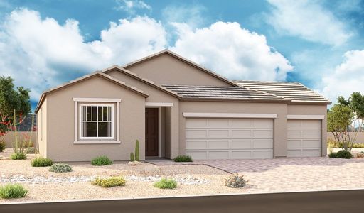 New construction Single-Family house 1283 N. Topaz Trail, Coolidge, AZ 85128 Agate- photo 0