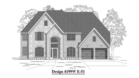New construction Single-Family house 24702 Celestial Lily Drive, Katy, TX 77493 Design 4199W- photo 0