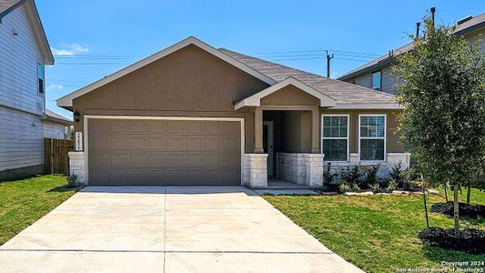 New construction Single-Family house 22610 Double Bogey, San Antonio, TX 78261 Knight - photo 0