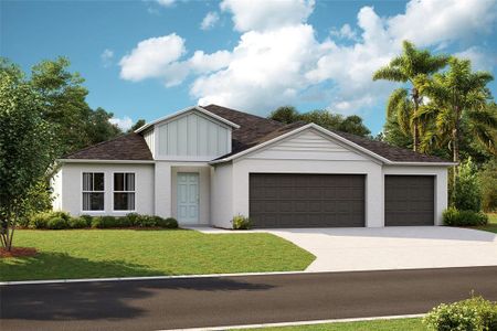 New construction Single-Family house 1062 Brimstone Circle, Winter Haven, FL 33884 Dalia- photo 0