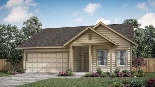 New construction Single-Family house 140 Olympic Park Drive, Kyle, TX 78640 - photo 1 1