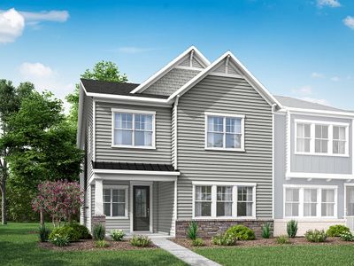 New construction Townhouse house Plan 5, 5907 Wetlands Alley, Charlotte, NC 28215 - photo