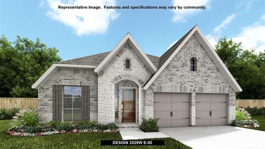 New construction Single-Family house Design 2529W, 15006 Early Dawn, San Antonio, TX 78245 - photo