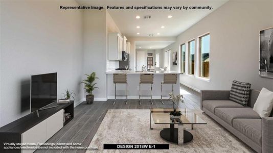 New construction Single-Family house 349 Rockrose Path, Willis, TX 77318 Design 2018W- photo 3 3