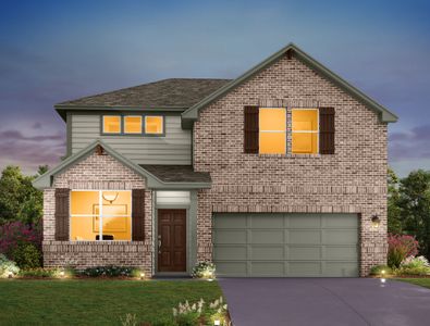 New construction Single-Family house 104 Palo Brea Loop, Hutto, TX 78634 - photo 1 1
