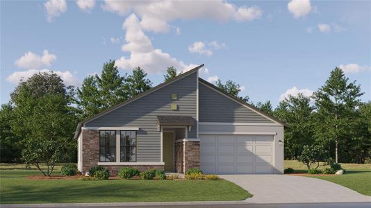 New construction Single-Family house 18331 Serene Lake Loop, Lutz, FL 33548 Augusta- photo 0