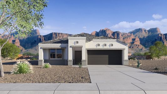 New construction Single-Family house 28340 N Carbon Rd, San Tan Valley, AZ 85143 Cali- photo 0