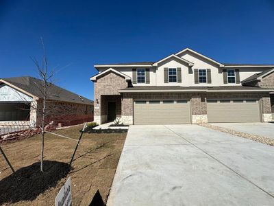 New construction Townhouse house 18524 Cremello Dr, Unit A, Manor, TX 78653 The Pecan- photo