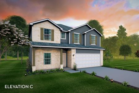 New construction Single-Family house 2415 Lundy Canyon St., Forney, TX 75126 Concho- photo 0