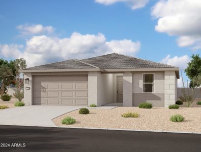 New construction Single-Family house 3453 E Valleyhigh Trail, San Tan Valley, AZ 85143 Marigold Homeplan- photo 0 0