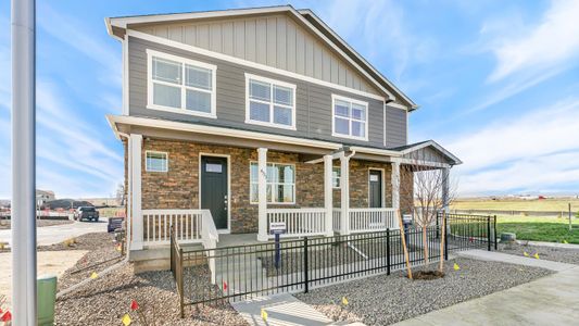 New construction Single-Family house 596 Thoroughbred Ln, Johnstown, CO 80534 MELBOURNE- photo 1 1