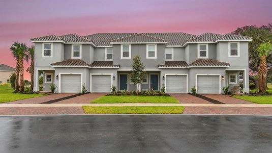 New construction Townhouse house 1321 Anchor Bend Way, Kissimmee, FL 34746 Jasmine- photo 0