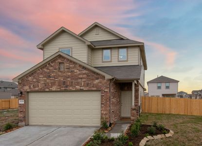 New construction Single-Family house Floor Plan 1860, 24705 Sonora Crescent Circle, Huffman, TX 77336 - photo