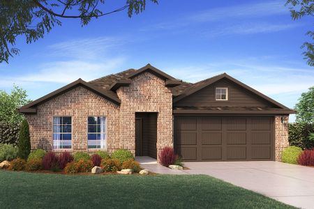 New construction Single-Family house Natchez, 9557 Alderleaf Trail, Crowley, TX 76036 - photo