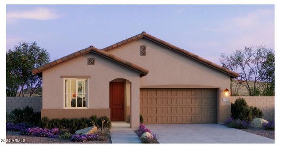 New construction Single-Family house 25282 W Hidalgo Avenue, Buckeye, AZ 85326 - photo 0 0