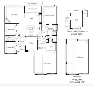 New construction Single-Family house 1711 Sudbury Drive, Cleburne, TX 76033 Concept 2050- photo 1 1