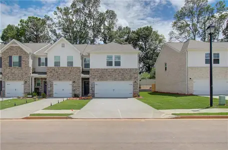 New construction Townhouse house 459 Payne Drive, Mcdonough, GA 30253 Dallas- photo 0