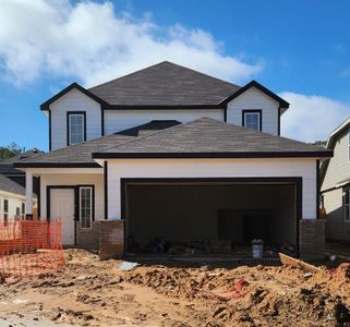 New construction Single-Family house 2340 Tavo Trails Drive, Conroe, TX 77301 Poole- photo 1 1