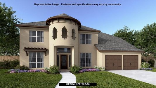 New construction Single-Family house Design 3791W, 1426 Fieldstone Drive, Midlothian, TX 76065 - photo
