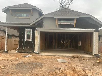 New construction Single-Family house 839 Sendero Trail, Conroe, TX 77304 Elgin (1840-HV-30)- photo 1 1