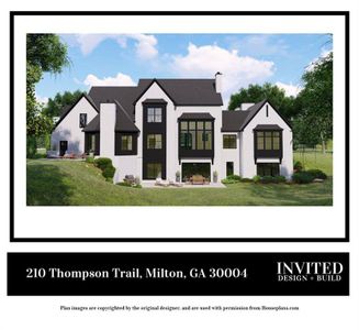 New construction Single-Family house 210 Thompson Trail, Milton, GA 30004 - photo 1 1