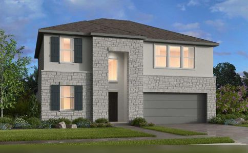 New construction Single-Family house 410 Doodle Ln, Hutto, TX 78634 - photo 0 0
