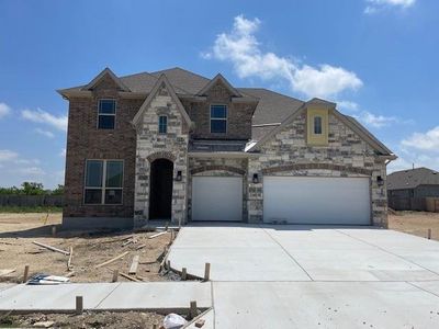 New construction Single-Family house 1828 Windy River Path, Leander, TX 78641 Classic Series - Dartmouth- photo 7 7