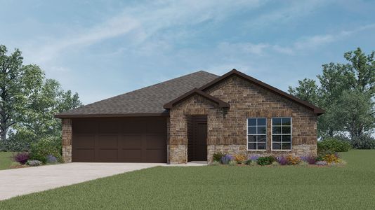 New construction Single-Family house X40J Justin, 2914 Drury Lane, Ennis, TX 75119 - photo