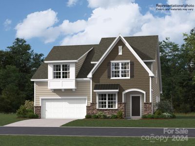 New construction Single-Family house 108 Dogfish Court, Troutman, NC 28166 Inlet- photo 0