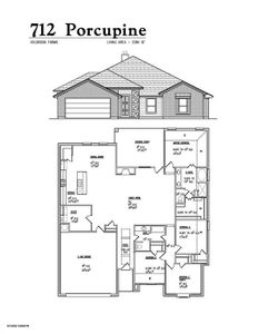 New construction Single-Family house 712 Porcupine Drive, Springtown, TX 76082 - photo 0