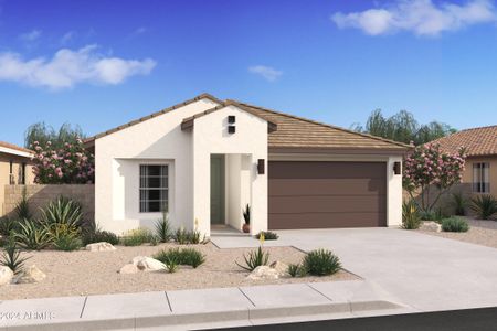 New construction Single-Family house 16745 N Lunar Street, Maricopa, AZ 85138 Clyde- photo 0 0