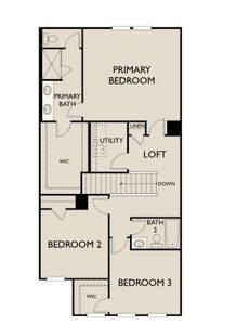 New construction Townhouse house 740 Vallin Street, Cumming, GA 30041 Marigold Homeplan- photo 6 6