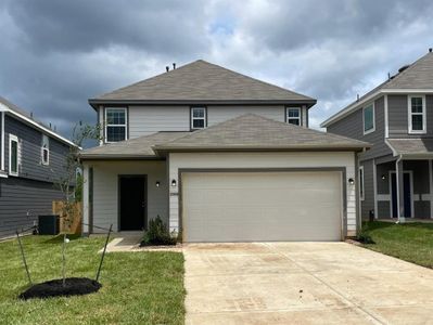 New construction Single-Family house 13808 Blue Catfish Drive, Conroe, TX 77384 The Woodland- photo 0