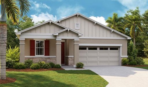 New construction Single-Family house 3034 Aleksey View Drive, Kissimmee, FL 34744 Ruby- photo 0